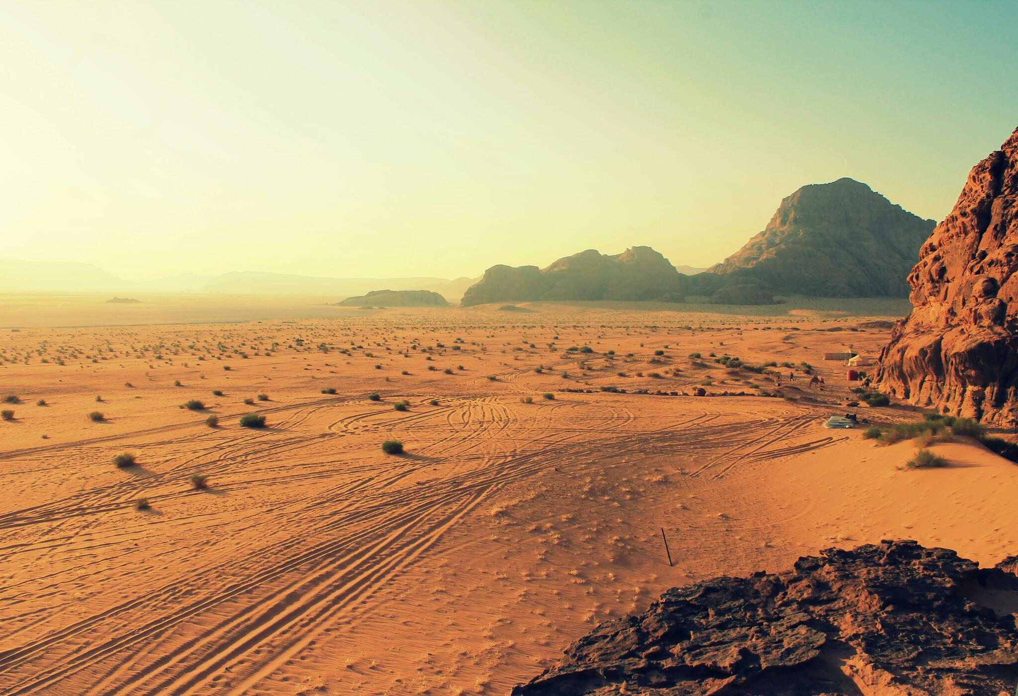 Libyan desert landscape